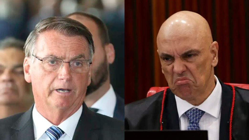 Jair Bolsonaro e Alexandre de Moraes Balcao News