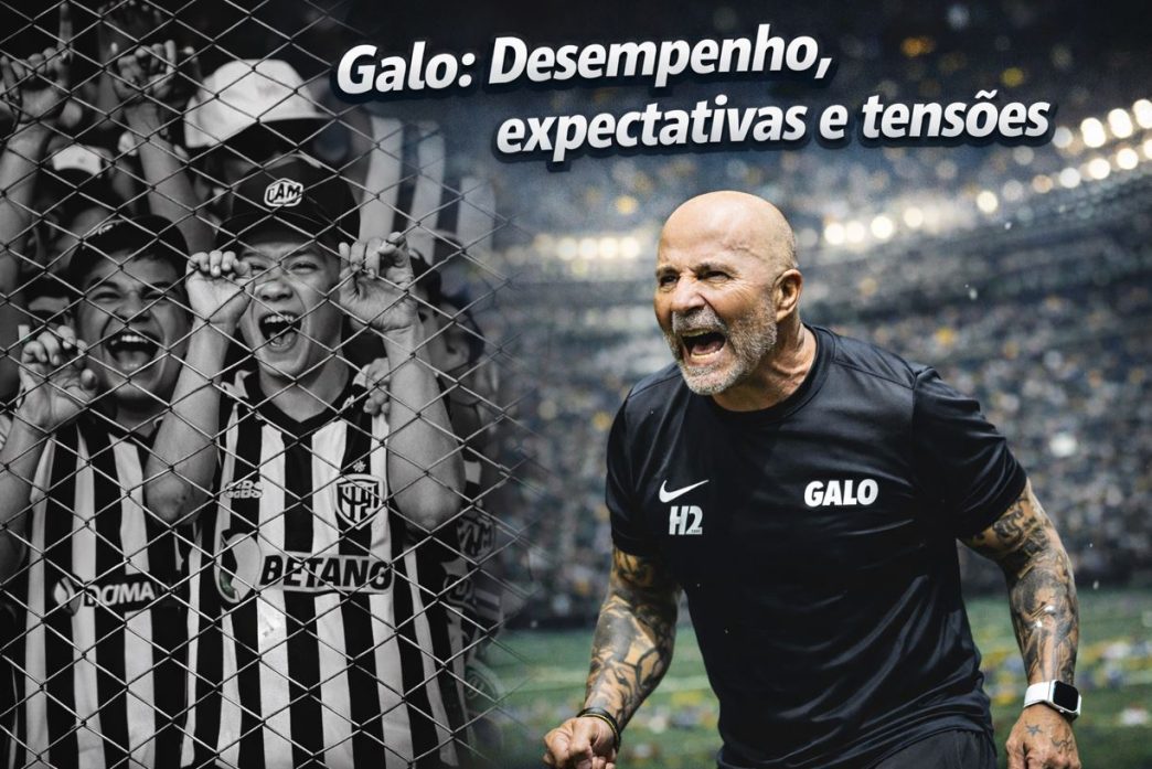 Galo desempenho expectativas e tensoes