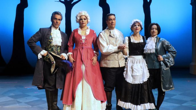 Conde Almaviva Condessa Almaviva Figaro Susanna e Cherubino Credito Paulo Lacerda 1 1