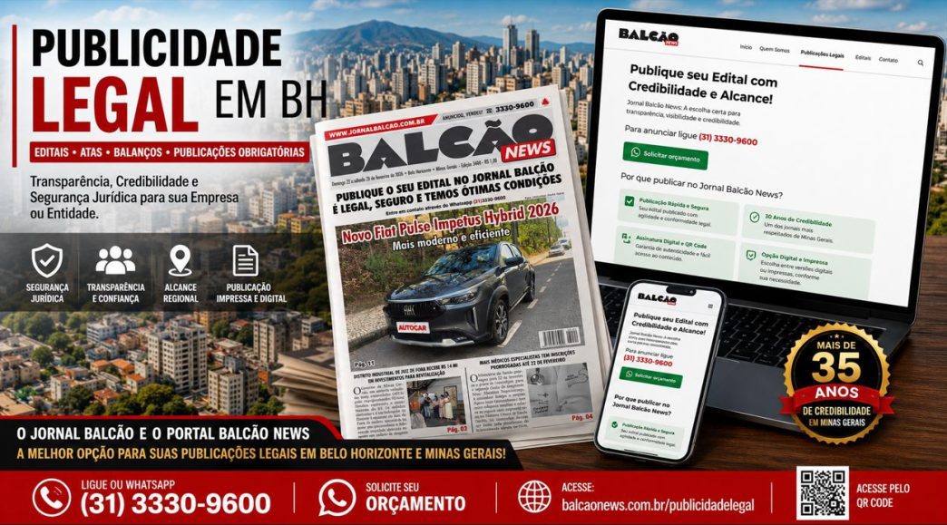 Publicidade Legal em BH