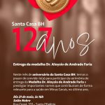 Santa Casa BH entrega medalha em celebração aos 127 anos