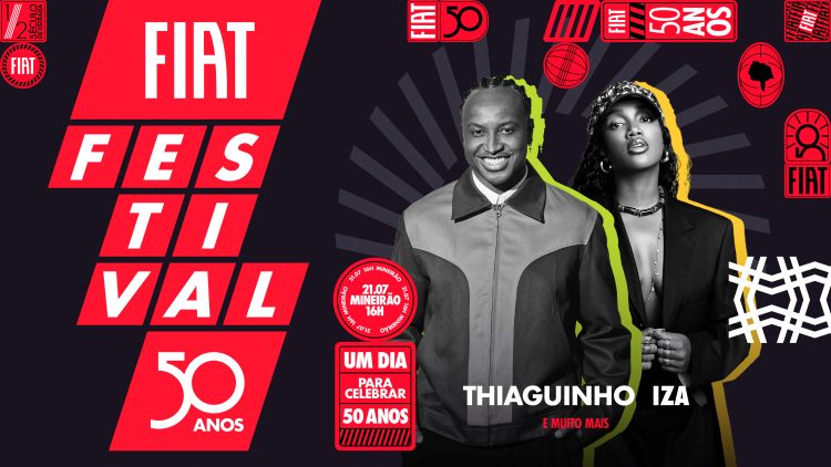 Fiat celebra 50 anos no Brasil com megashow gratuito no Mineirão