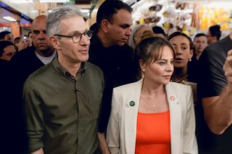 Ao lado de Zema, Bárbara Botega destaca negócios no Mercado Central 3 Barbara Botega e Romeu Zema no Mercado Central de BH Foto Guilherme Izidoro