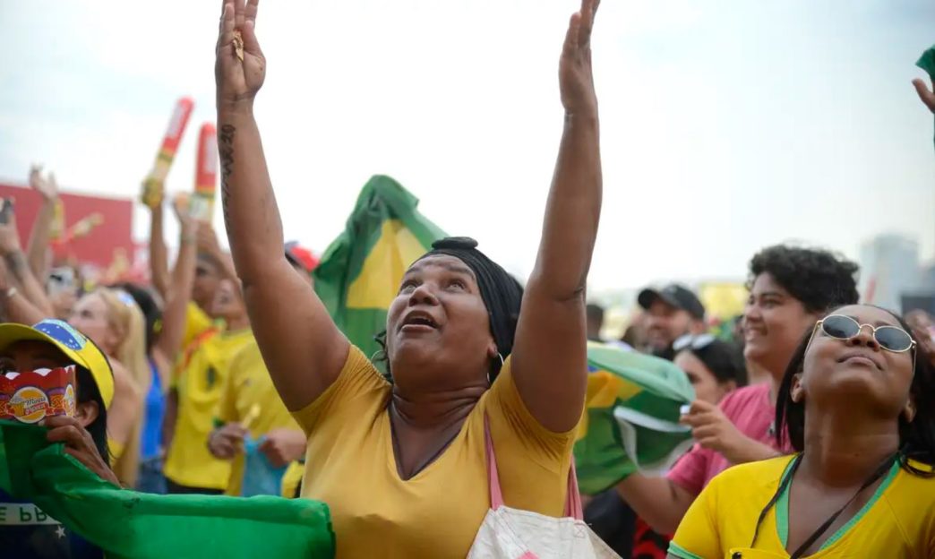 Torcedora brasileira foto Tomaz Silva Agencia Brasil