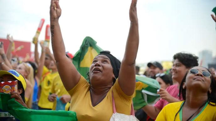 Torcedora brasileira foto Tomaz Silva Agencia Brasil