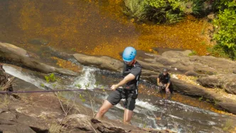 Rapel cachoeira do Bom despacho Foto walkingtourdelrei.com .br