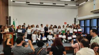 Vereadores mirins foram diplomados em solenidade no TRE MG Balcao News