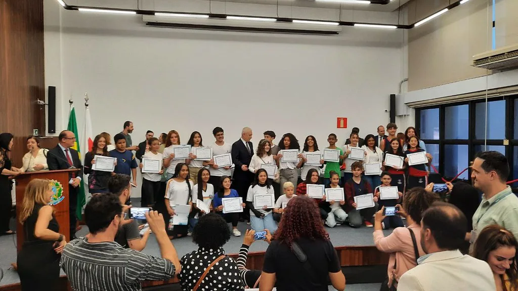 Vereadores mirins foram diplomados em solenidade no TRE MG Balcao News