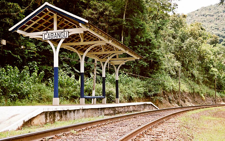 cidade santos dumont mg estacao de cabangu Acervo IER