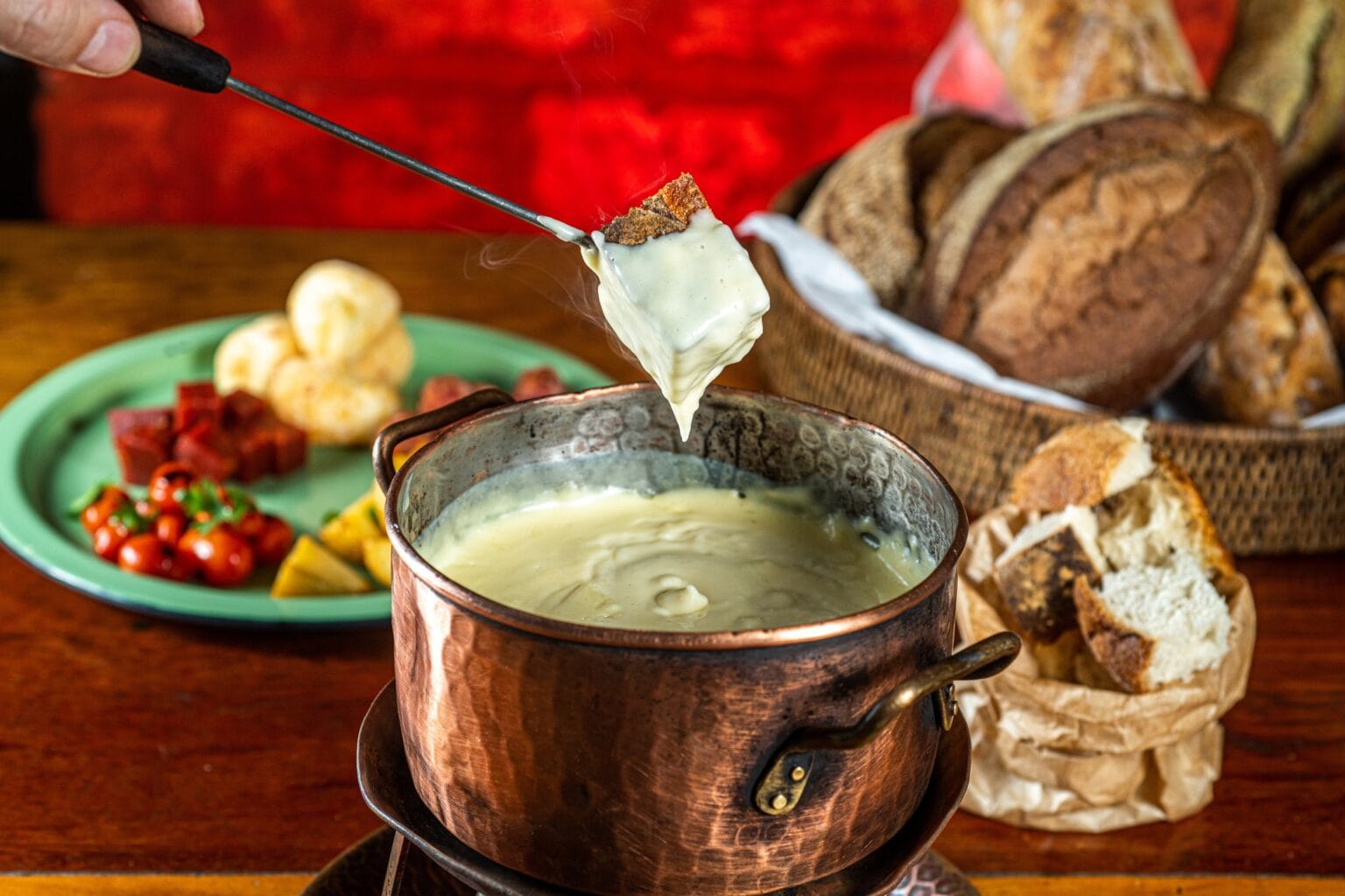 Restaurante Paladino Temporada de Fondue Balcao News