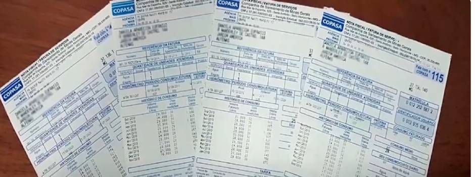 Fatura Copasa 1