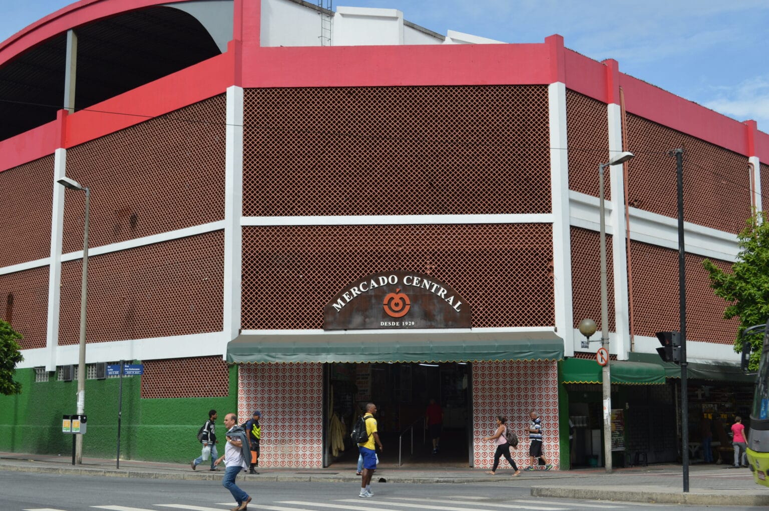 Mercado Central fachada no Balcao News