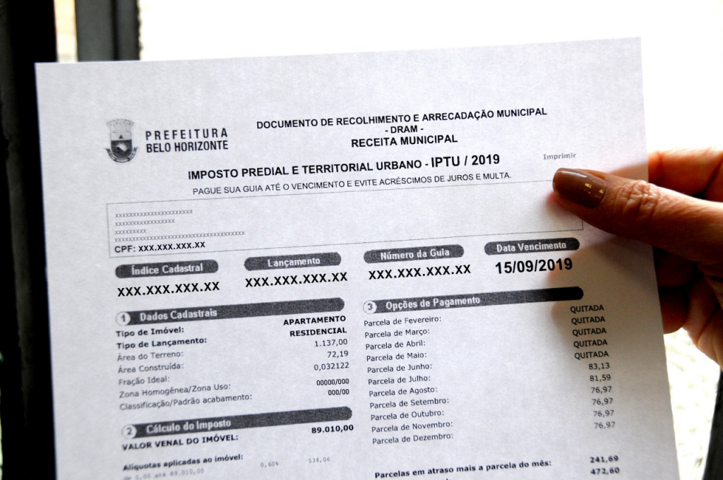 Iptu BH via PIX Balcao Nerws 30 12 24