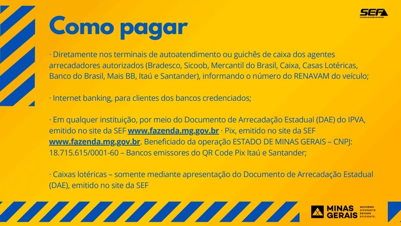 Para quem perdeu pgto IPVA Arte Balcao News 11 2 25
