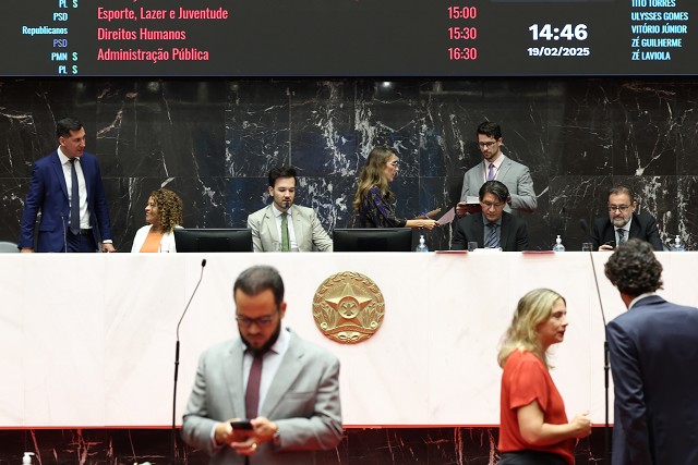 Seis vetos do governador chegam Almg 21 2 25 Elizabete Guimaraes Balcao News