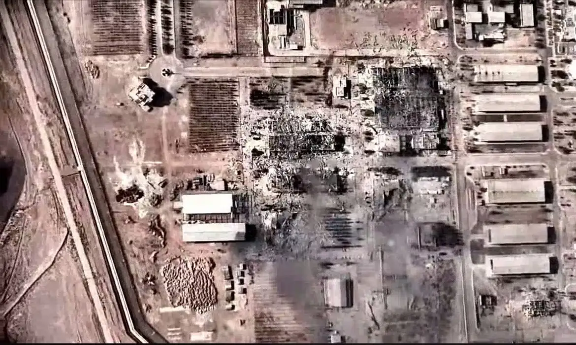 Ataque de Isareal unidade nuclear Ira 22 6 25 Balcao News Forcas de Defesa de Israel Divulgacao