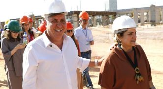 Damiao e ministra Marcia Lopes visitam obras da Casa da Mulher Brasileira 28 8 25 Balcao News