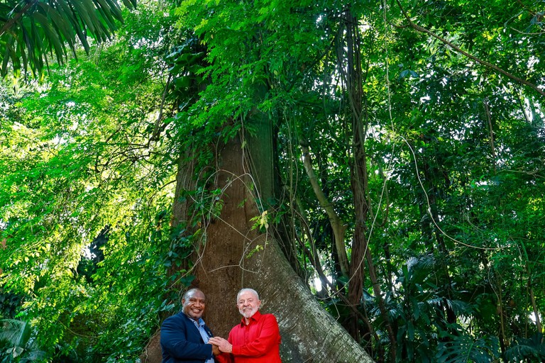 Lula encontra presidente de Papua Nova Guine Ricardo Stuckert Balcao News