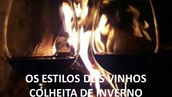 Os estilos dos vinhos colheita de inverno