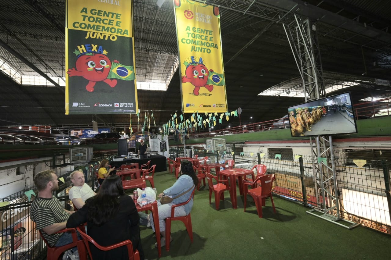 Mercado Central e CDL/BH criam ponto de encontro para torcedores da Copa