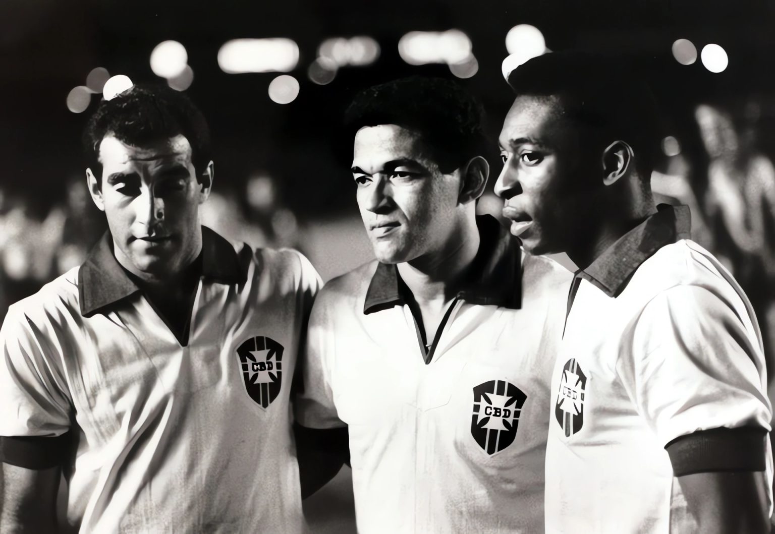 Gérson, Garrincha e Pelé
