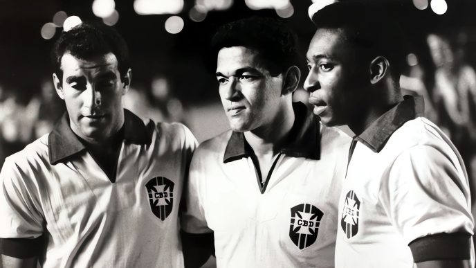 Gérson, Garrincha e Pelé