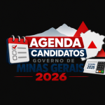 Agenda candidatos ao governo de Minas segunda-feira