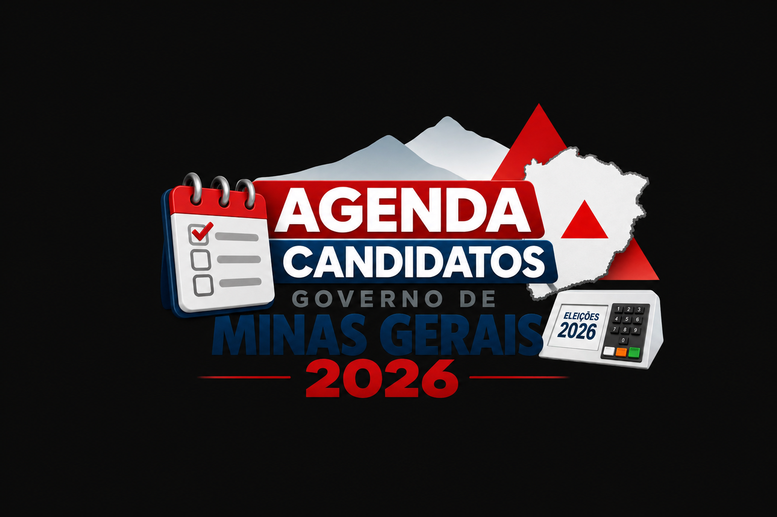 Agenda dos candidatos ao governo de Minas nesta quarta, 19/08