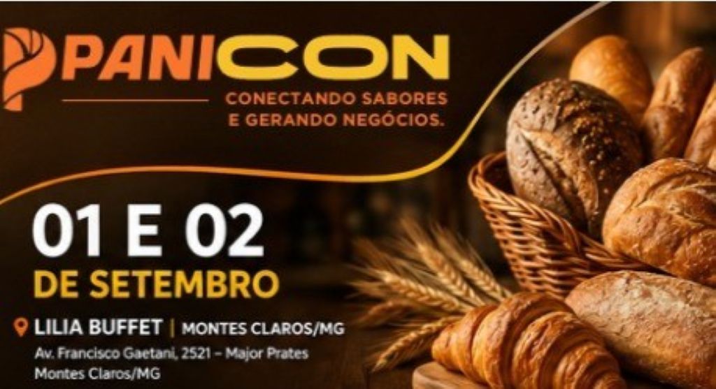 1ª Feira da Panificação do Norte de Minas (PANICON) começa amanhã em Montes Claros