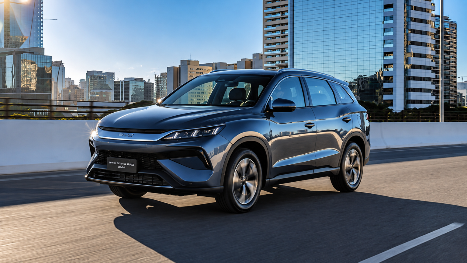 Novo BYD Song Pro Flex estreia mais eficiente e tecnológico