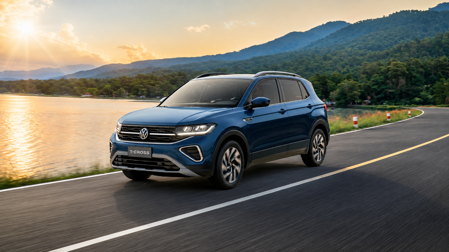 VW T-Cross 2027 estreia câmbio de oito marchas