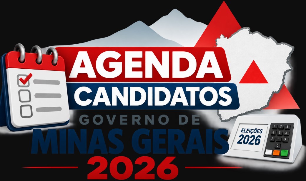 Agenda candidatos ao governo de Minas nesta quinta-feira