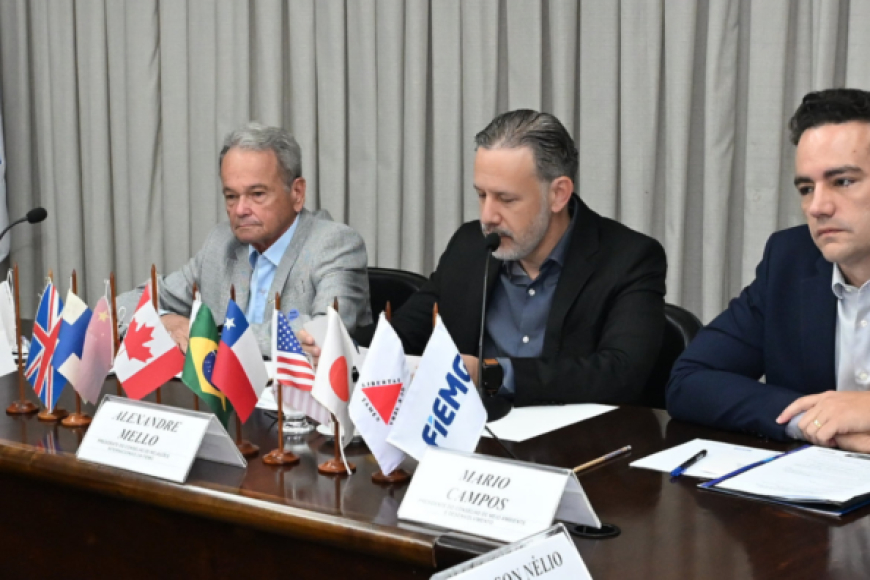 FIEMG debate minerais críticos e amplia diálogo sobre cooperação internacional