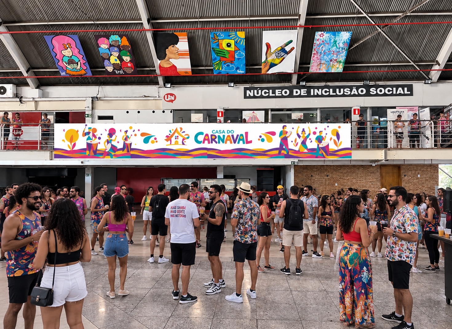 Casa do Carnaval é inaugurada no Centro de BH com acesso gratuito