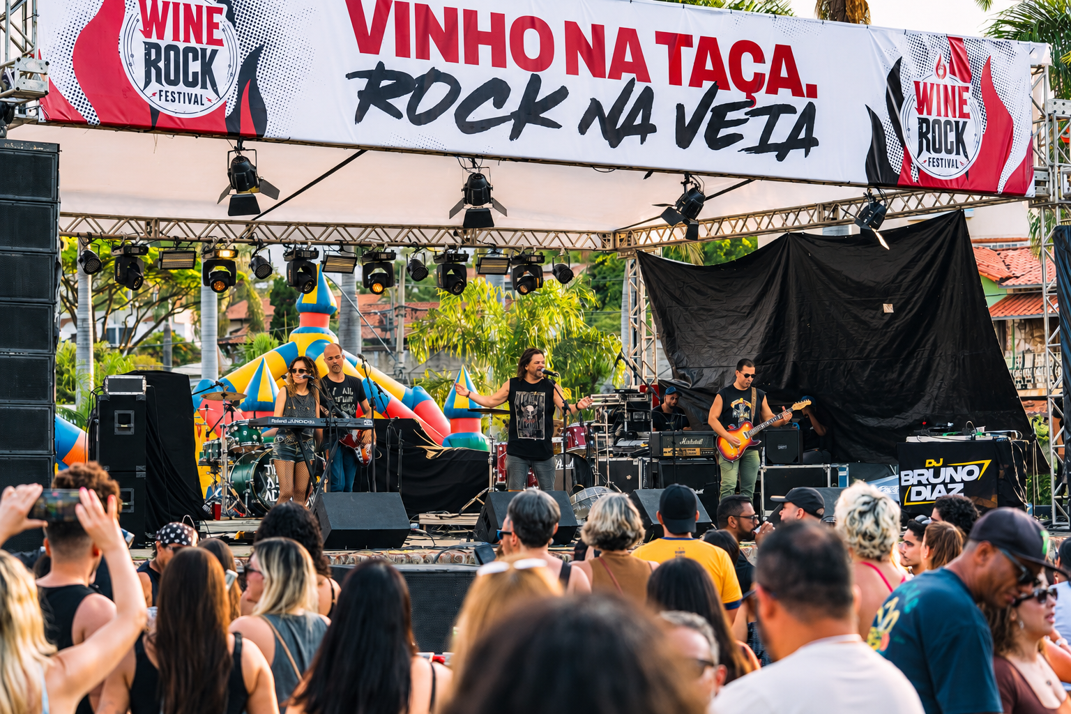 Wine Rock Festival agita a Pampulha com show de Digão, do Raimundos